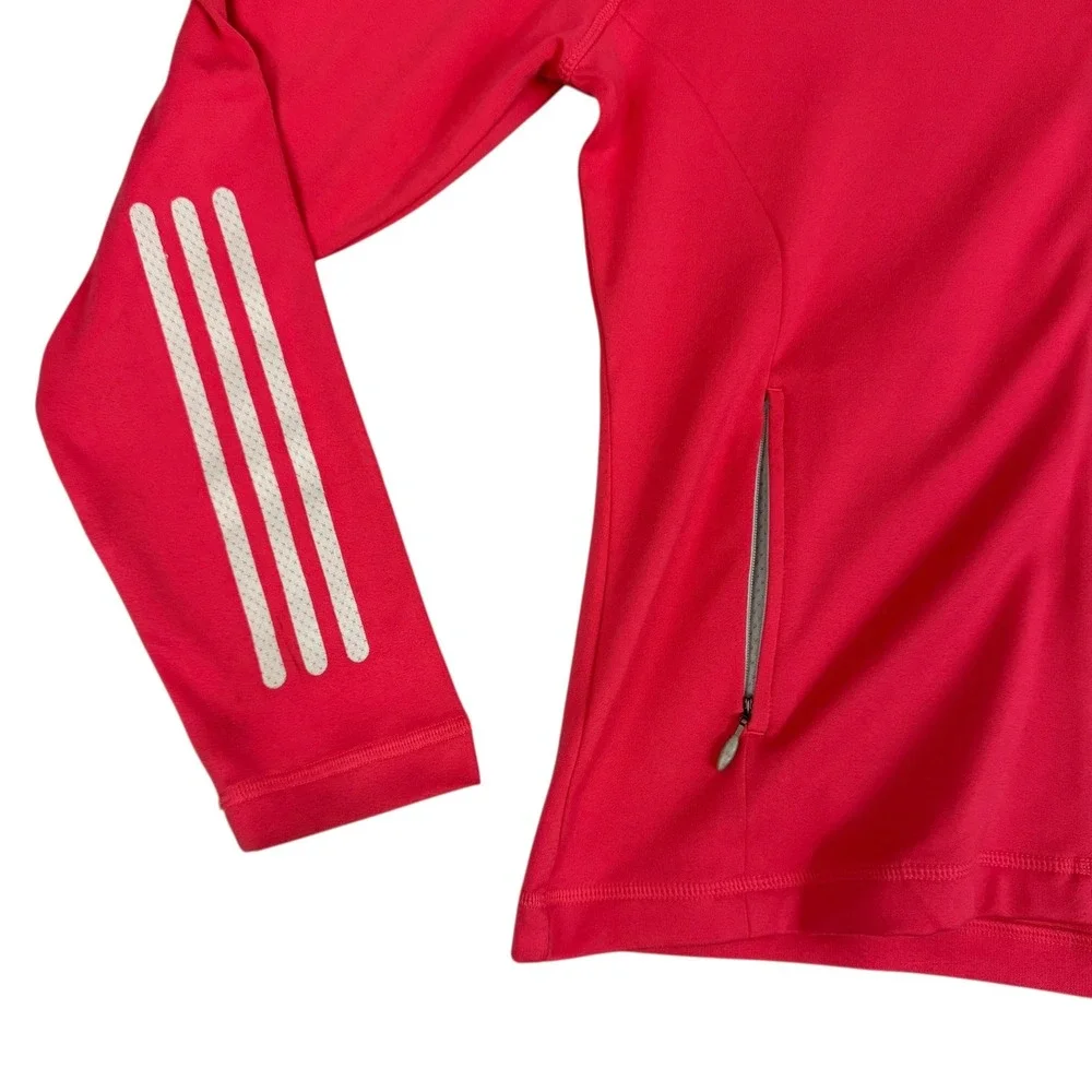 Adidas ClimaWarm Golf Jacket‎ Womens Small Long Sleeve Pink Athletic Performance